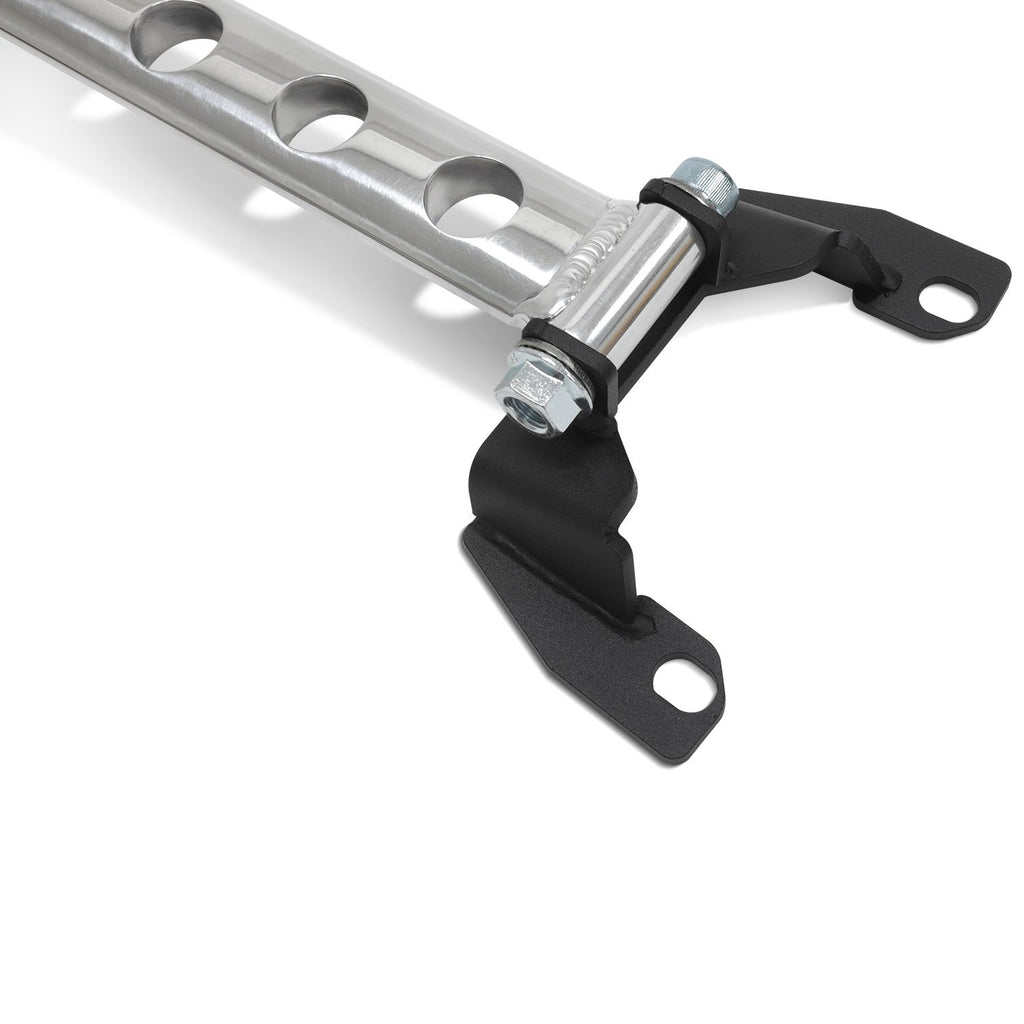 STRUT TOWER BARS - 2015+ SUBARU WRX - REAR WITH HOLES - eliteracefab.com