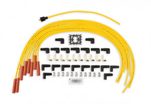 Load image into Gallery viewer, ACCEL Spark Plug Wire Set - 8mm - Yellow with Orange Straight Boots ACC-24040 - eliteracefab.com