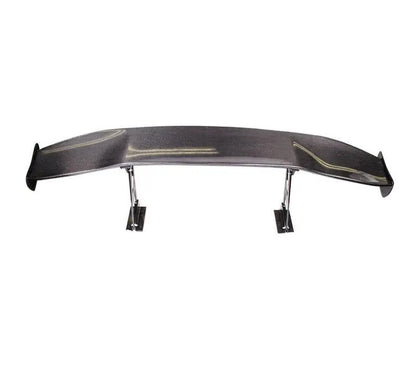 NRG Carbon Fiber 69 Inch Universal Rear Spoiler with Logo - eliteracefab.com