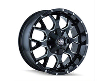 Load image into Gallery viewer, Mayhem 8304 Delta 17x9 / 6x139.7 BP / 0mm Offset / 106mm Hub Matte Black Wheel