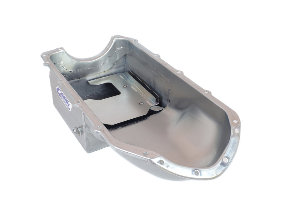 Canton 15-450 Oil Pan For Pontiac 301-455 Shallow Road Race Pan - eliteracefab.com