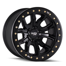 Load image into Gallery viewer, Dirty Life 9303 DT-1 17x9/5x114.3 BP/-12mm Offset/72.6mm Hub Matte Black Wheel - Beadlock