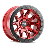 Dirty Life 9303 DT-1 17x9 / 5x127 BP / -12mm Offset / 78.1mm Hub Crimson Candy Red Wheel