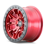 Dirty Life 9303 DT-1 17x9 / 6x139.7 BP / -12mm Offset / 106mm Hub Crimson Candy Red Wheel