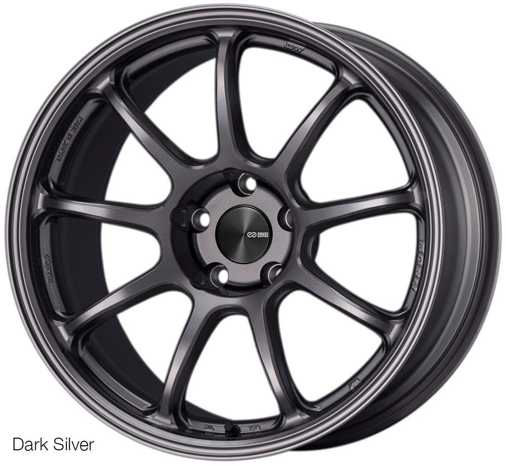 Enkei PF09 18x9 5x100 42mm Offset 75mm Bore Matte Gunmetal Wheel - eliteracefab.com