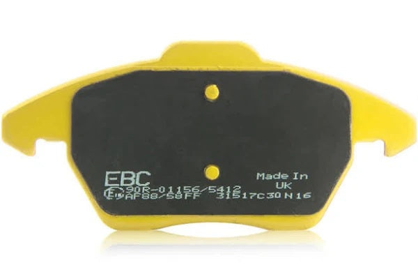 EBC 15+ Ford Mustang 2.3 Turbo Performance Pkg Yellowstuff Front Brake Pads - eliteracefab.com