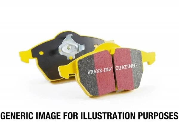 EBC 2015+ Mercedes-Benz C63 AMG (W205) 4.0L Twin Turbo Yellowstuff Front Brake Pads - eliteracefab.com
