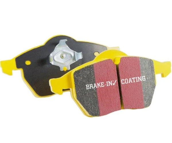 EBC 2016-2017 Smart Fortwo 0.9L Turbo Yellowstuff Front Brake Pads - eliteracefab.com