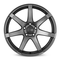 Enkei PF07 18x9.5 5x114.3 40mm Offset Dark Silver Wheel - eliteracefab.com