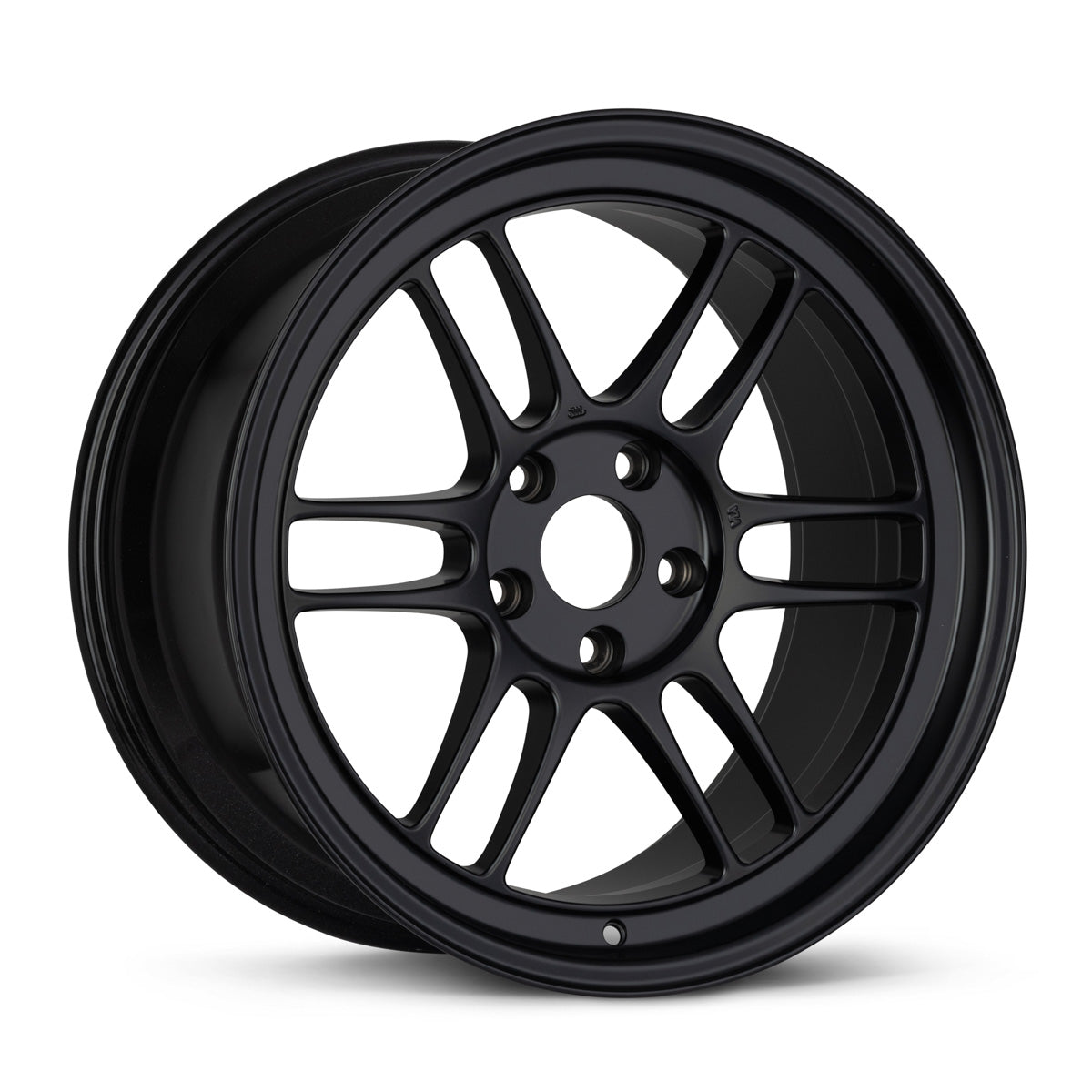 Enkei RPF1 15x7 4x100 35mm Offset 73mm Bore Black Wheel - eliteracefab.com