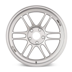 Enkei RPF1 16x8 4x100 38mm Offset 73mm Bore Silver Wheel Miata 4-Lug / 02-06 Mini / Honda 4-Lug - eliteracefab.com