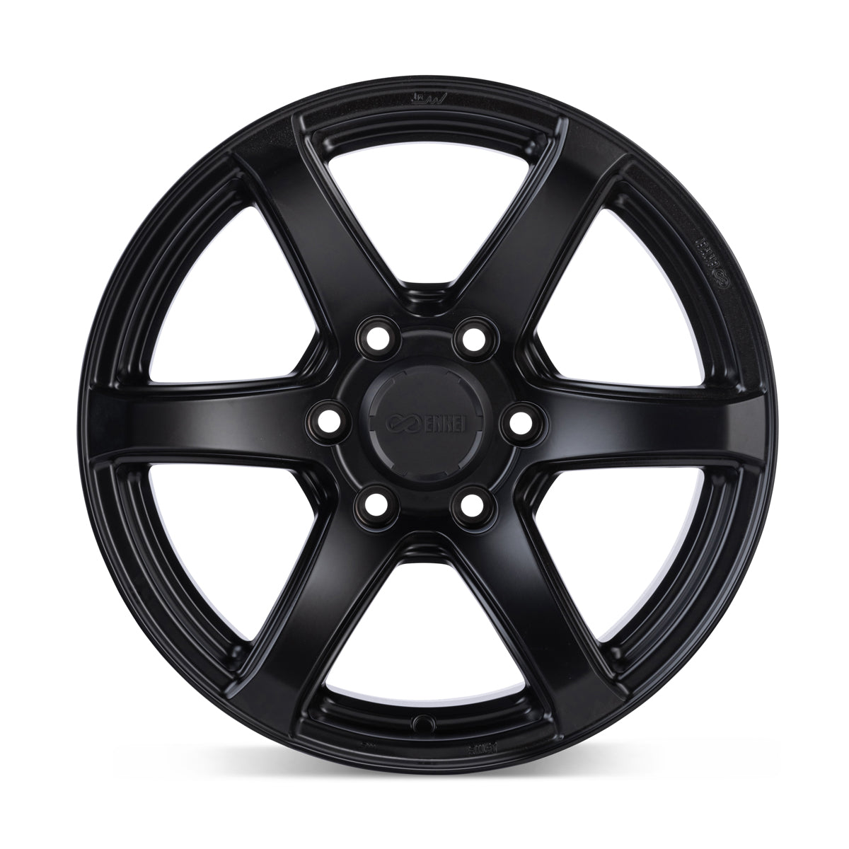 Enkei Cyclone 17x9 6x139.7 0mm Offset 106.1 Bore - Matte Black Wheel - eliteracefab.com