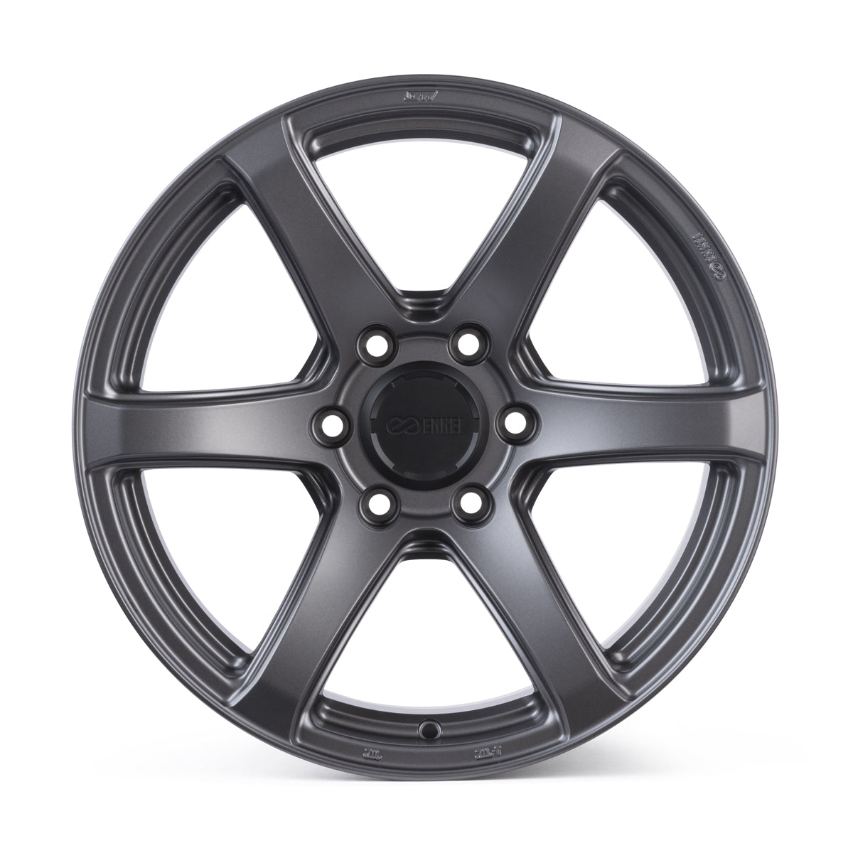 Enkei Cyclone 17x9 6x139.7 0mm Offset 106.1 Bore - Matte Gunmetal Wheel - eliteracefab.com