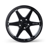 Enkei T6R 18x8 45mm Offset 5x100 Bolt Pattern 72.6 Bore Gloss Black Wheel