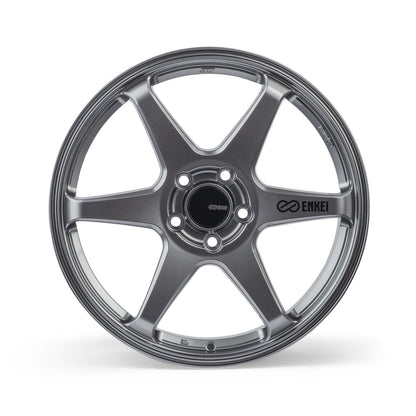 Enkei T6R 17x9 40mm Offset 5x114.3 Bolt Pattern 72.6 Bore Gloss Gunmetal Wheel - eliteracefab.com