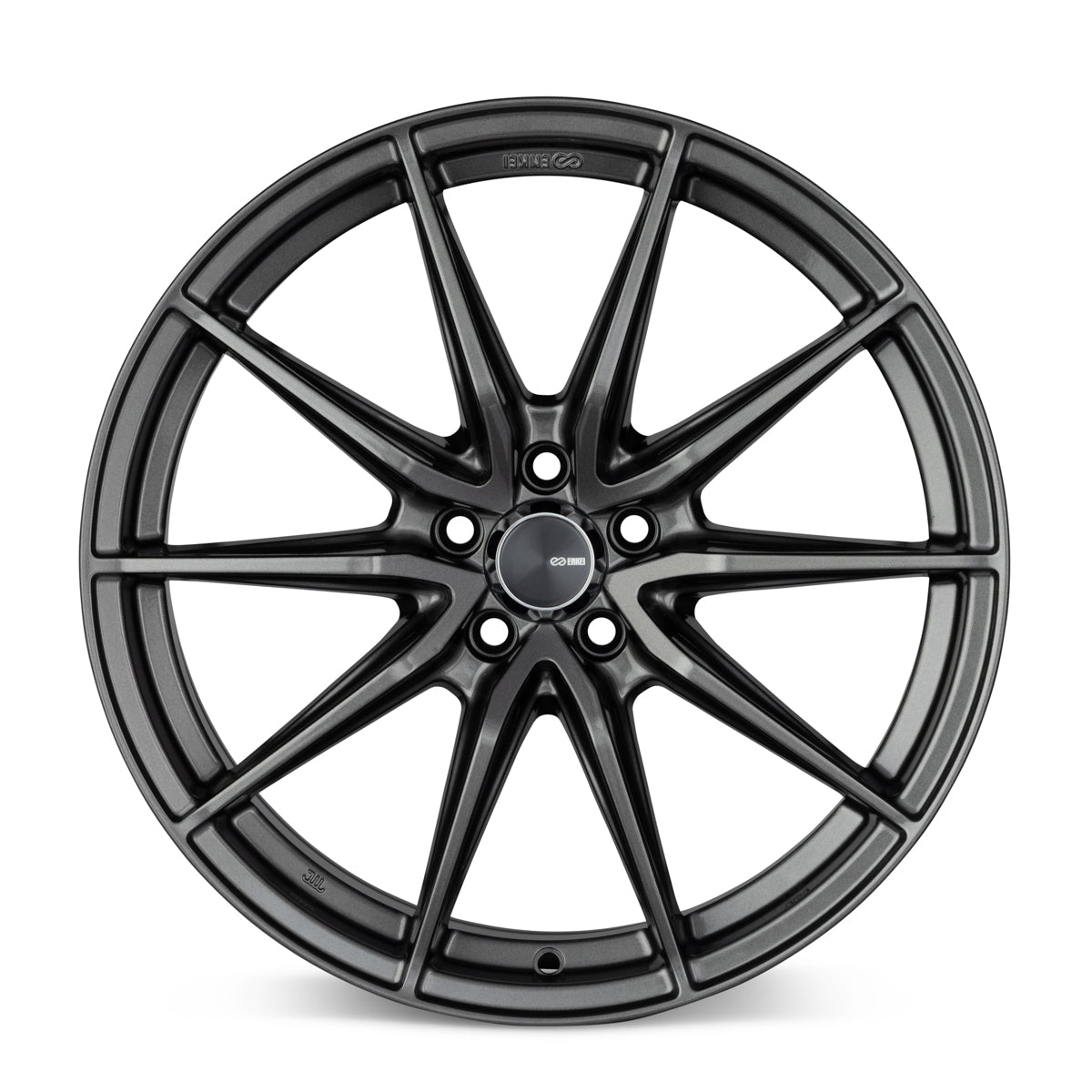 Enkei DRACO 18x8.0 5x108 40mm Offset 72.6mm Bore Anthracite Wheel Enkei