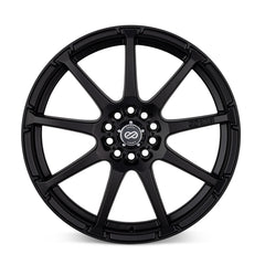Enkei EDR9 17x7 5x100/114.3 45mm offset 72.6 Bore Diameter Black Wheel - eliteracefab.com