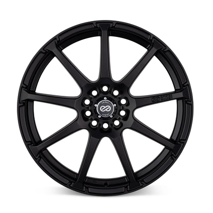 Enkei EDR9 17x8 5x100/114.3 38mm Offset 72.6 Bore Diameter Matte Black Wheel - eliteracefab.com