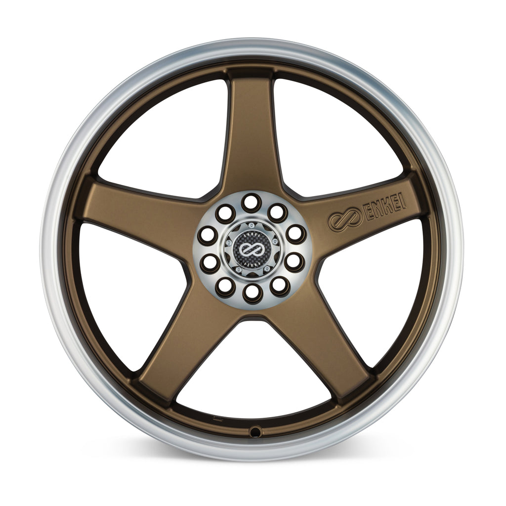 Enkei EV5 18x7.5 5x100/114.3 45mm Offset Bronze Wheel - eliteracefab.com