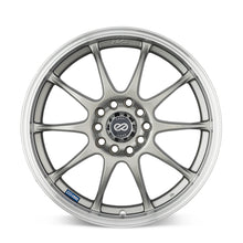 Load image into Gallery viewer, Enkei J10 15x6.5 4x100/108 38mm Offset 72.6mm Bore Dia Silver w/ Machined Lip Wheel - eliteracefab.com