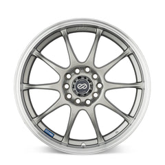 Enkei J10 17x7 4x100/114.3 42mm Offset 72.62mm Bore Dia Silver w/ Machined Lip Wheel - eliteracefab.com