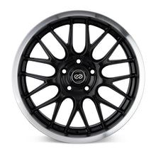 Load image into Gallery viewer, Enkei Lusso 18x8 40mm Offset 5x120 Bolt Pattern Black w/ Machine Lip Wheel - eliteracefab.com