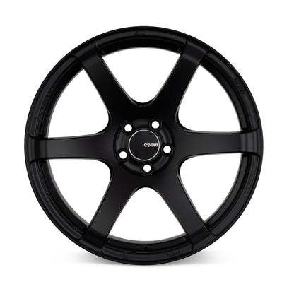 Enkei T6S 18x8.5 35mm Offset 5x114.3 Bolt Pattern 72.6 Bore Matte Black Wheel - eliteracefab.com