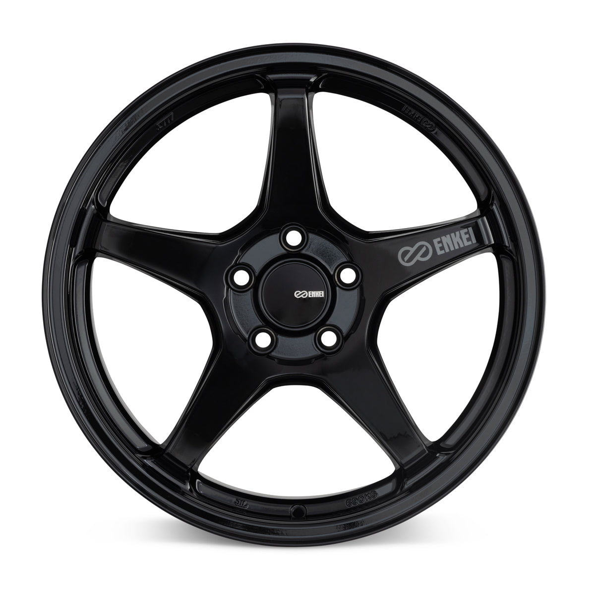 Enkei TS-5 18x9.5 5x114.3 38mm Offset 72.6mm Bore Gloss Black - eliteracefab.com