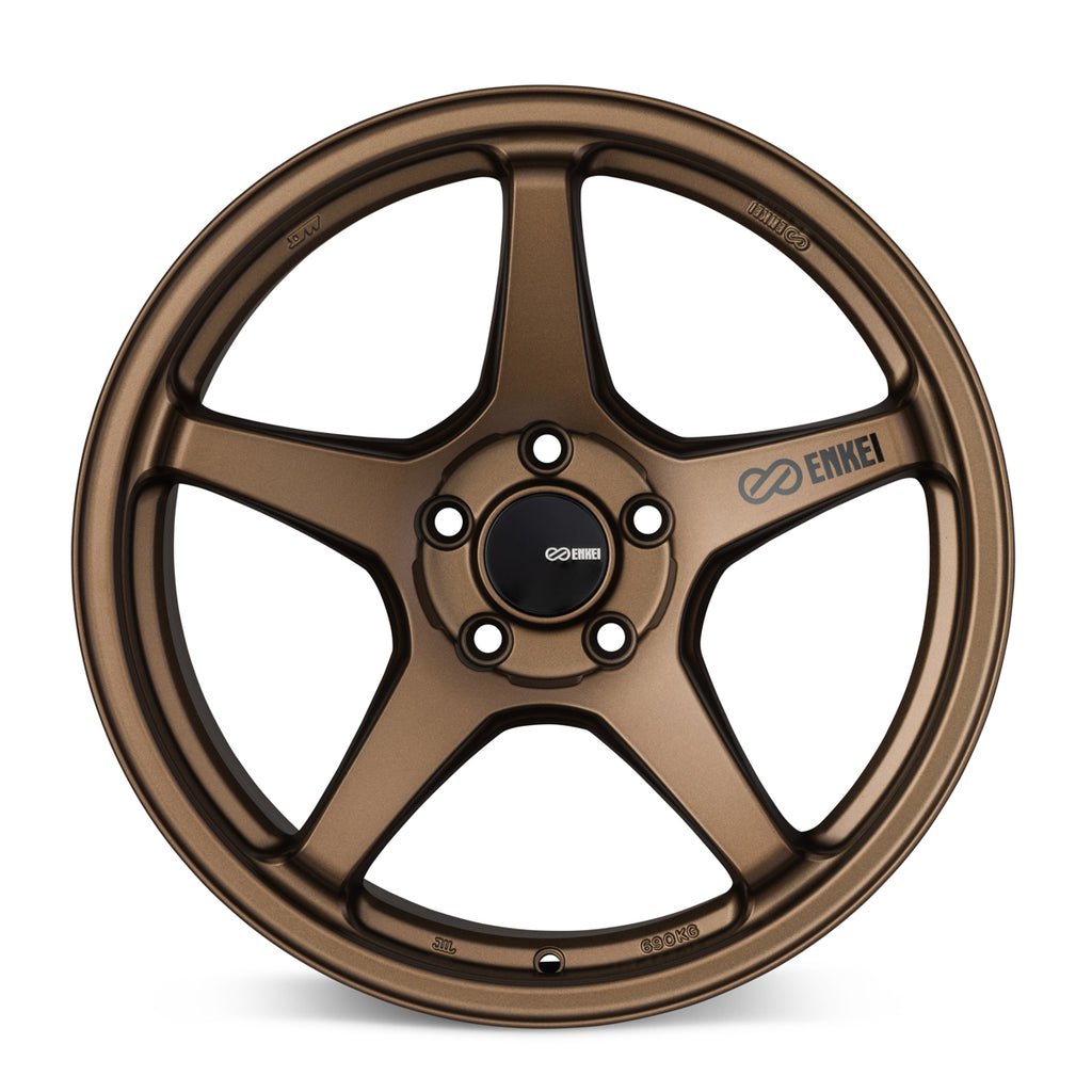 Enkei TS-5 17x8 5x100 45mm Offset 72.6mm Bore Bronze - eliteracefab.com