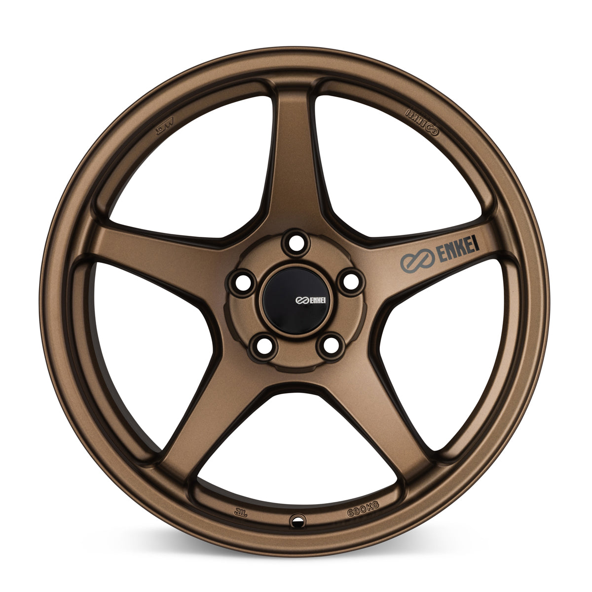 Enkei TS-5 17x8 5x114.3 40mm Offset 72.6mm Bore Bronze - eliteracefab.com