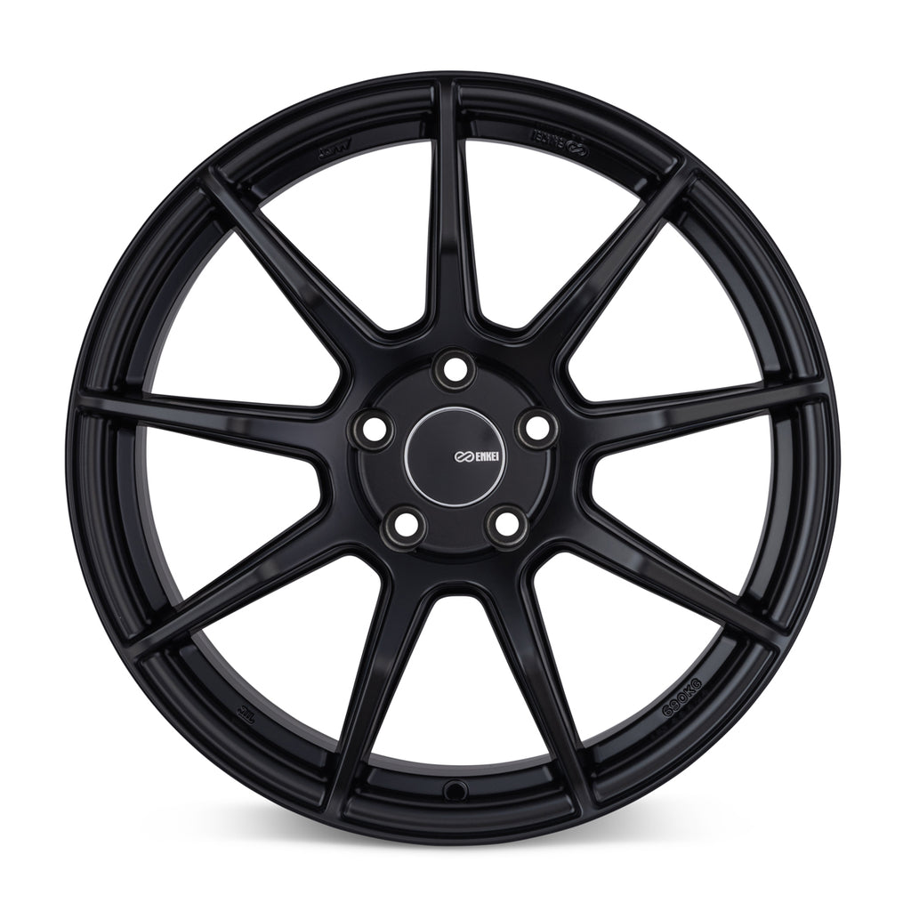 Enkei TS9 18x8.5 5x100 40mm Offset 72.6mm Bore Black - eliteracefab.com