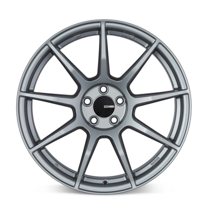 Enkei Raijin 18x8 40mm Offset 5x114.3 Bolt Pattern 72.6 Bore Dia Hyper Silver Wheel