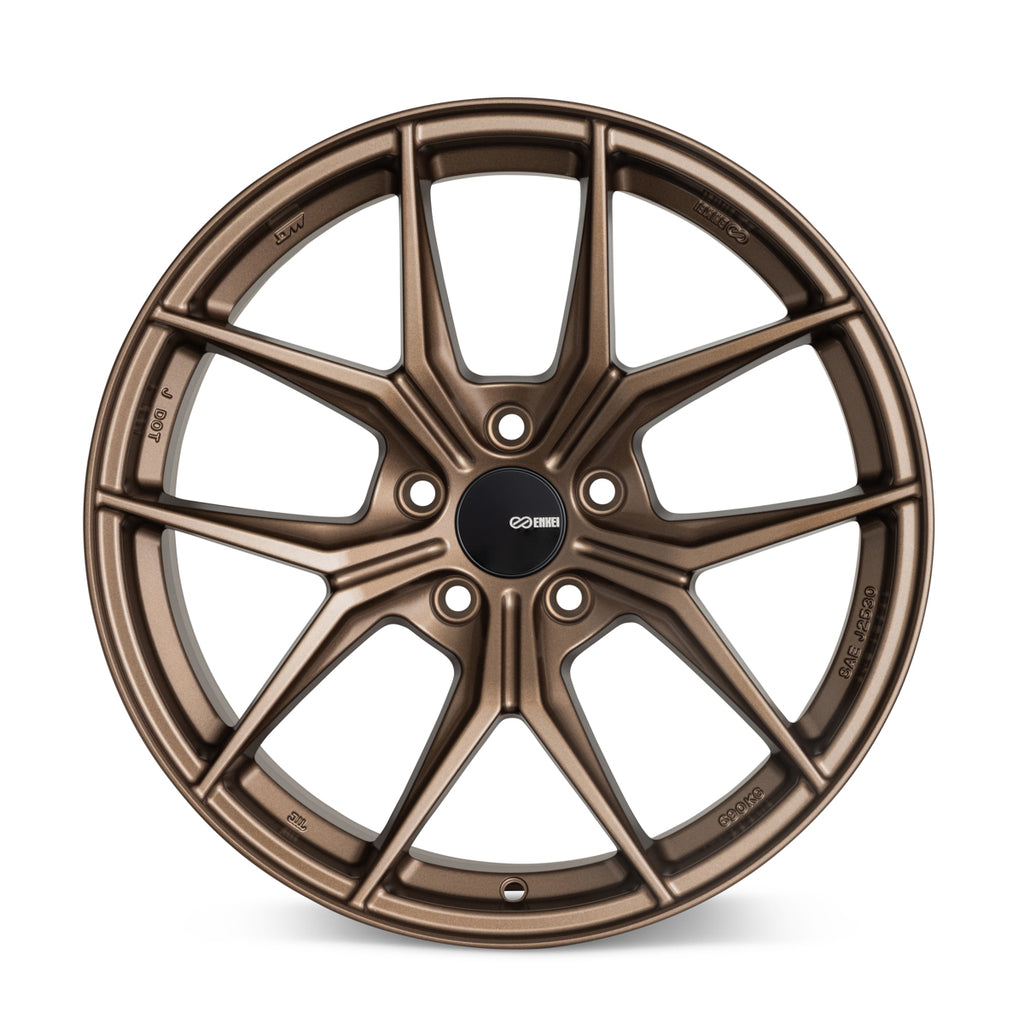 Enkei TSR-X 18x8.5 38mm Offset 5x114.3 ZP 72.6mm Bore Gloss Bronze Wheel - eliteracefab.com