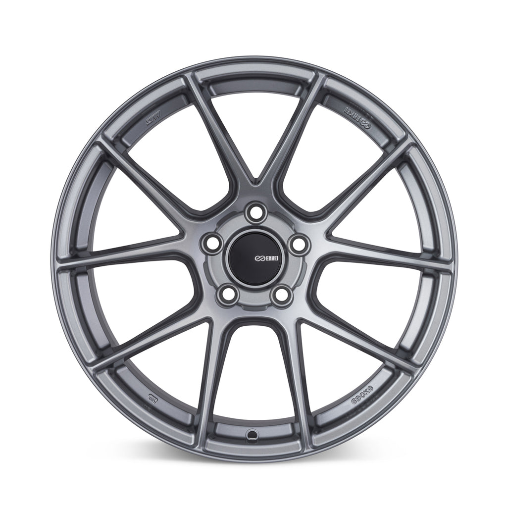 Enkei TS-V 17x8 5x114.3 35mm Offset 72.6mm Bore Storm Grey Wheel - eliteracefab.com