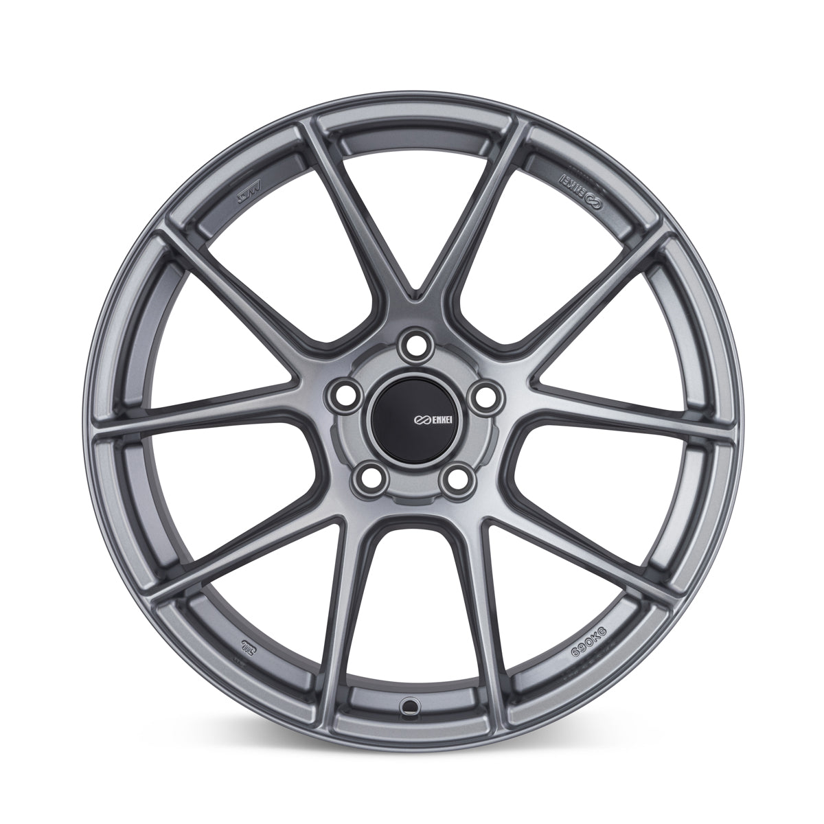Enkei TS-V 18x9.5 5x114.3 38mm Offset 72.6mm Bore Storm Grey Wheel - eliteracefab.com