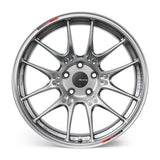 Enkei GTC02 18x10.5 5x114.3 15mm Offset 75mm Bore Hyper Silver Wheel