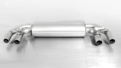 Remus 2014 BMW M3 F80 Sedan 3.0L 317 Kw (S55B30) Axle Back Exhaust w/Polished Tail Pipe Set - eliteracefab.com