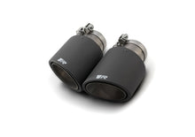 Load image into Gallery viewer, Remus Carbon 102mm Short Style Angled w/Titanium Internals Tail Pipe Set (Pair) - eliteracefab.com