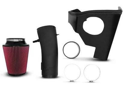 JLT 10-14 Ford Mustang GT500 Black Textured Big Air Intake Kit w/Red Filter - Tune Req - eliteracefab.com