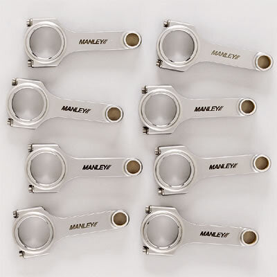 MANLEY 14321-8 Pro Series I-Beam Light Weight Connecting Rod Set Manley Performance