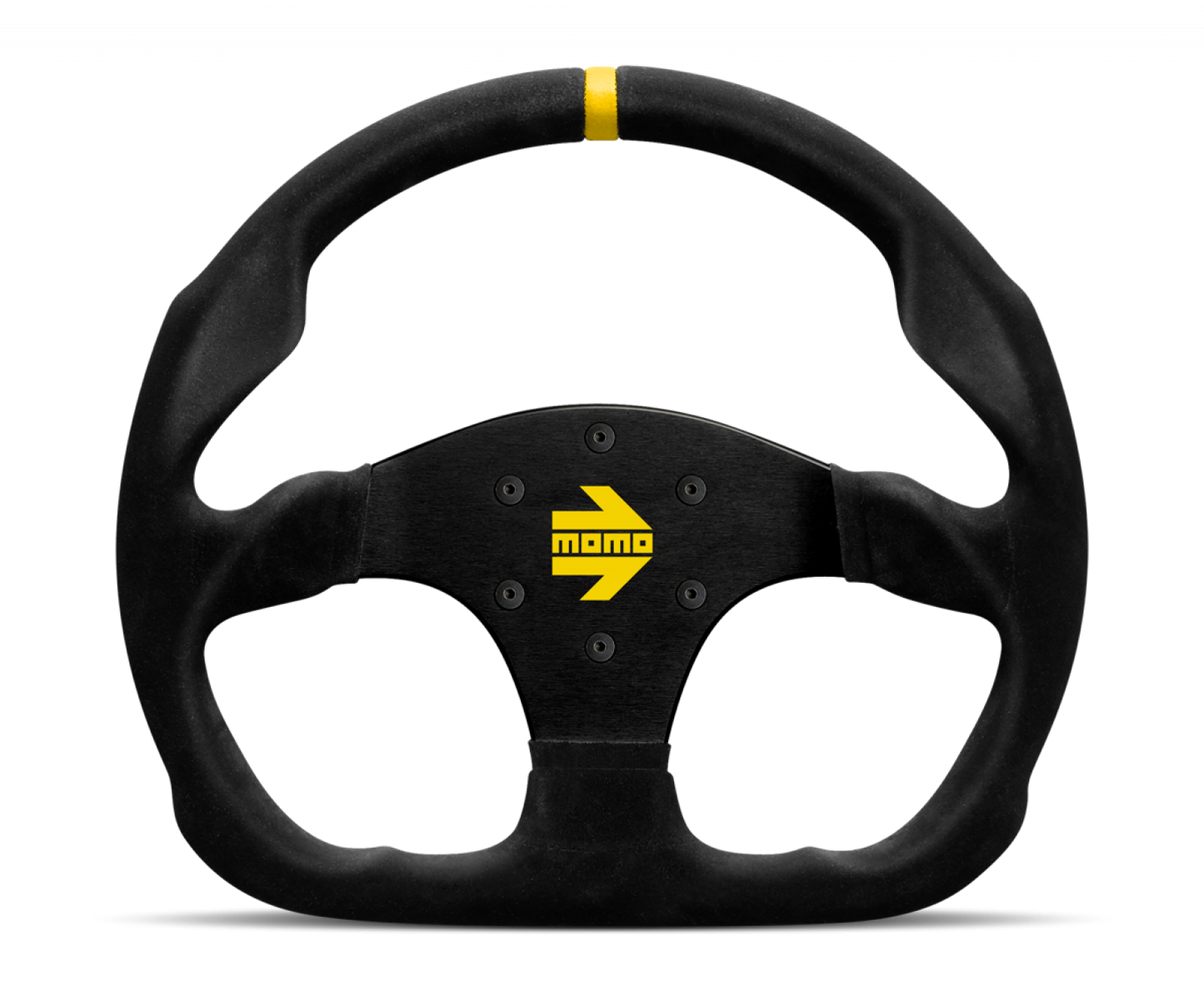 MOMO MOD.30 320mm Black Suede Steering Wheel (R1960/32S) MOMO