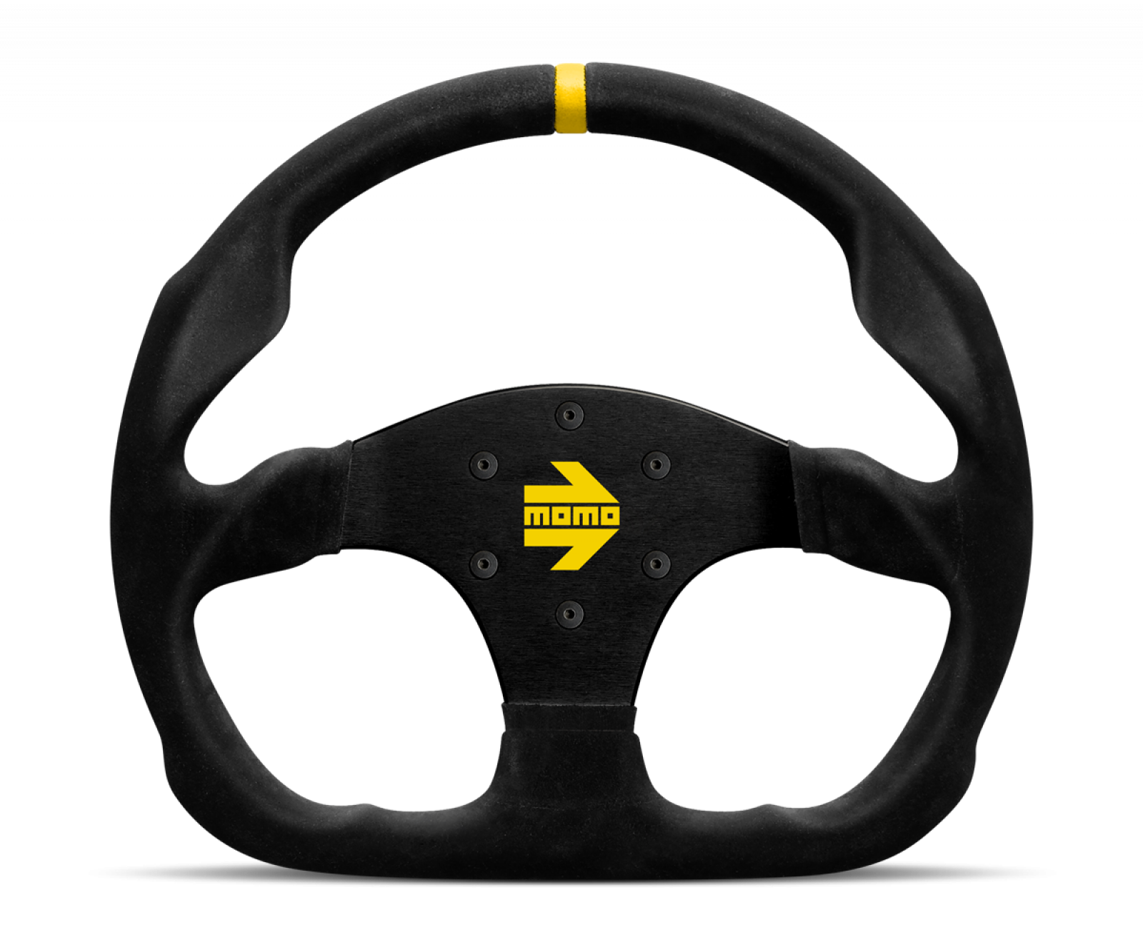 MOMO MOD.30 320mm Black Suede Steering Wheel (R1960/32S) MOMO