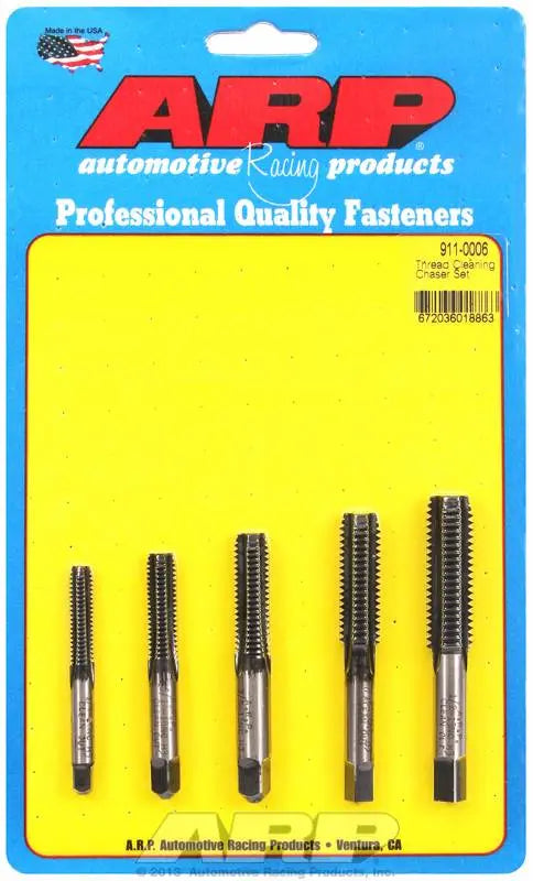 ARP Thread Cleaning Tap Set 5 Piece - eliteracefab.com