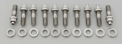 ARP Stainless Steel Stud Kit - (10) M8 x 1.25" x 38mm - eliteracefab.com