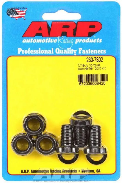 ARP Torque Converter Bolt Kit - GM Powerglide - TH350 & TH400 w/ Most Aftermarket Converters - 7/16"-20 - .725" Under Head Length ARP