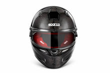 Load image into Gallery viewer, Sparco Helmet SKY RF-7W Carbon Fiber XL - Red Interior