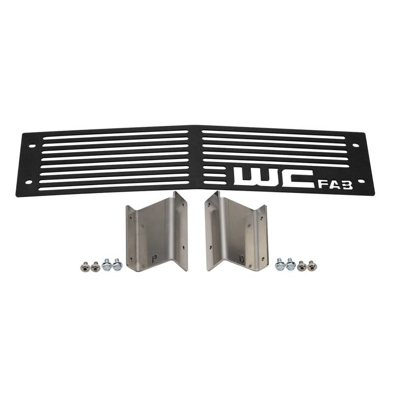 Wehrli 15-19 Chevrolet Silverado HD 6.6L LML/L5P Duramax Bumper Grille - Fine Texture Black - eliteracefab.com