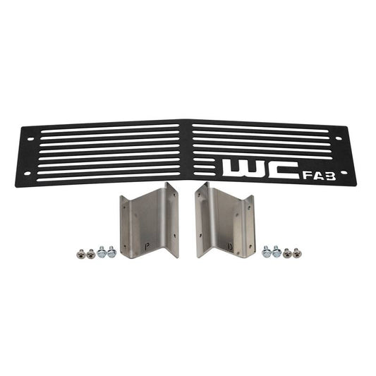Wehrli 15-19 Chevrolet Silverado HD 6.6L LML/L5P Duramax Bumper Grille - Gloss Black - eliteracefab.com