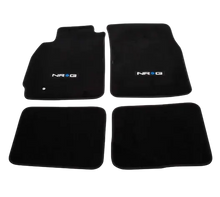 Load image into Gallery viewer, NRG Floor Mats Evolution Logo 4-Piece Mitsubishi Evo 8 2003-2005 - FMR-500 NRG