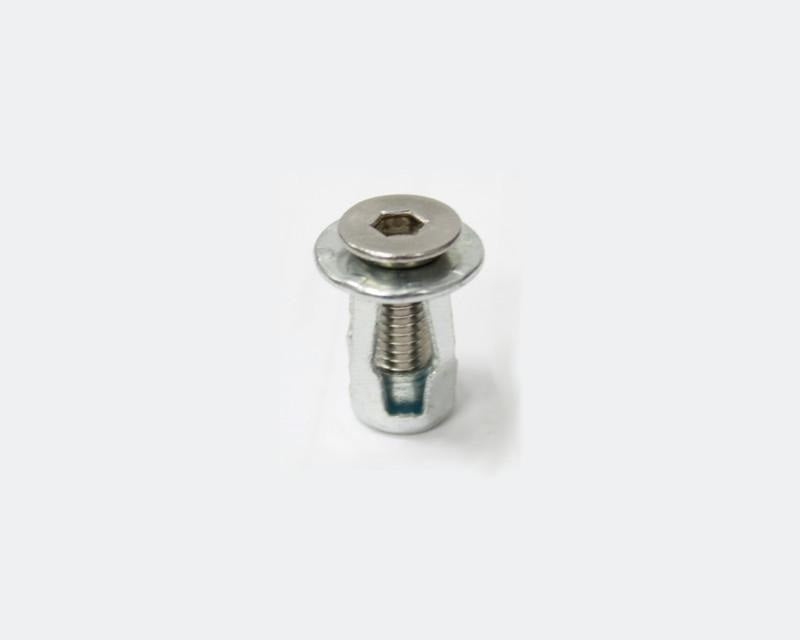NRG Black Fender Washer Kit with Rivets for Plastic Universal - eliteracefab.com